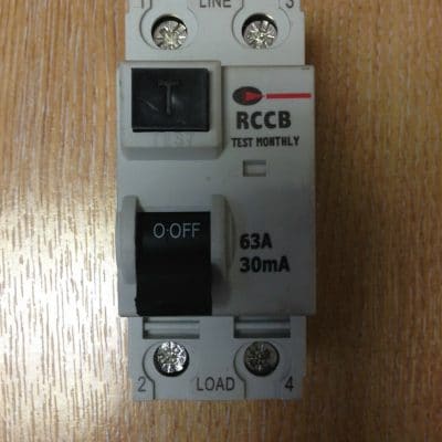 Control Gear Direct Mains Switch Isolator