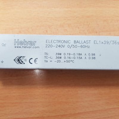 Helvar EL1 x 39/36s Electronic Ballast