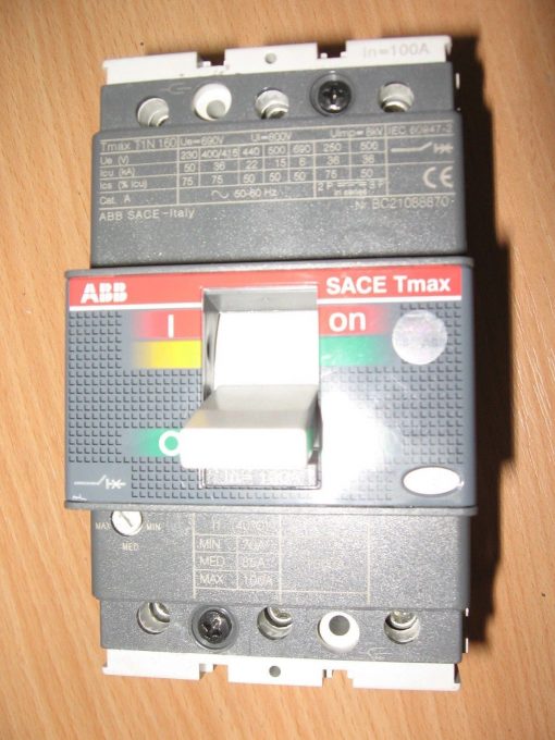 ABB SACE Tmax T1N 160 Over current release