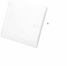 BG Electrical 3 x Nexus White 1 Gang Blank Plate